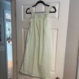 Vintage pastel green babydoll nightgown